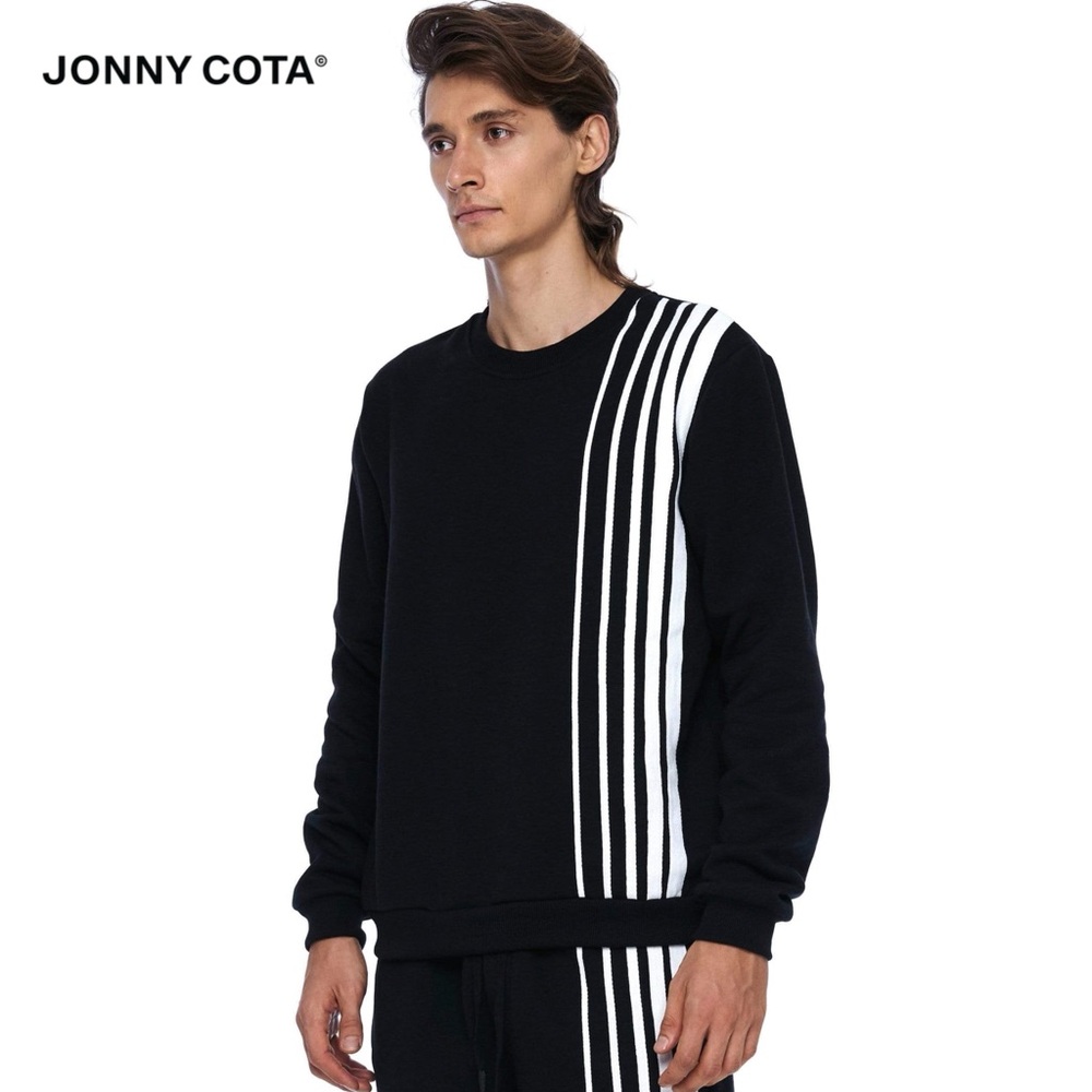 Jonny Cota Gradient Stripe Pullover Sweatshirt In… - image 2